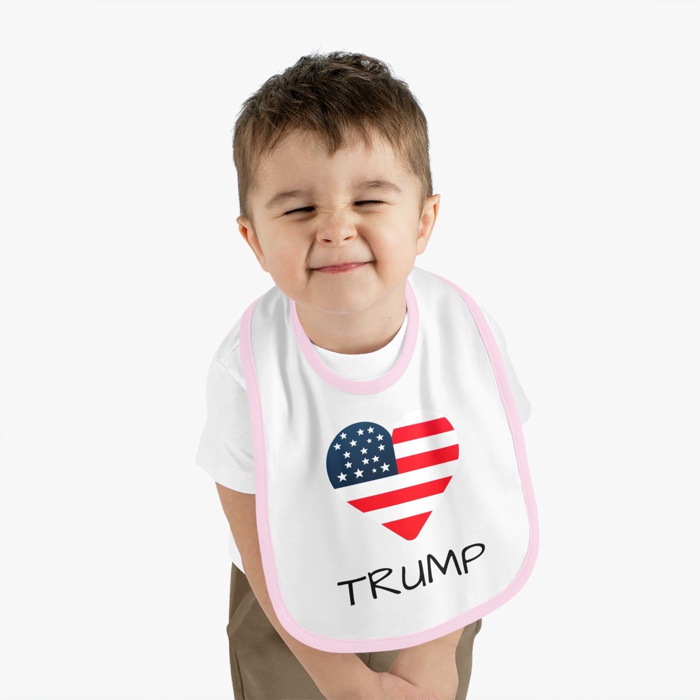 Baby Bib Heart Collection (color options)