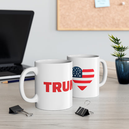 Ceramic Mug, Heart Collection