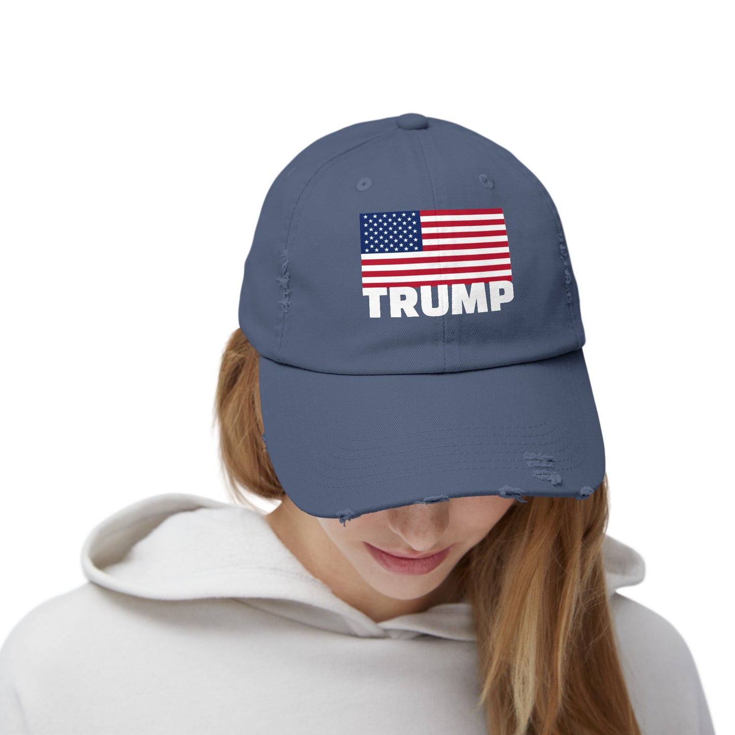 Distressed Cap Flag Collection (color options)