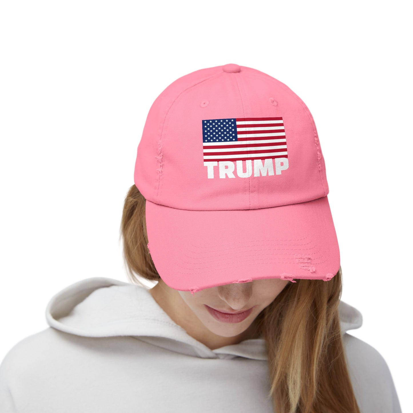 Distressed Cap Flag Collection (color options)