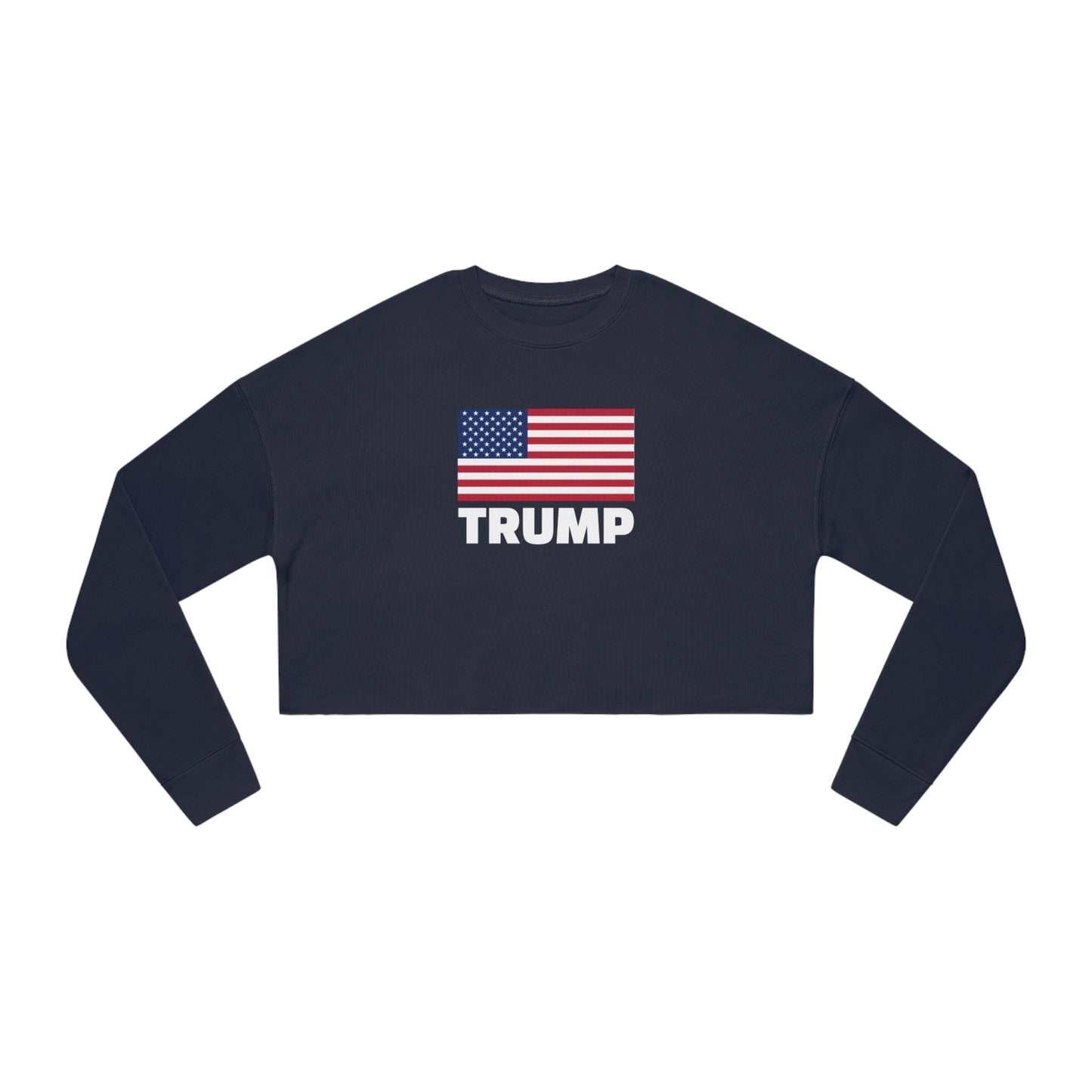 Women's Cropped Sweatshirt, Flag Collection