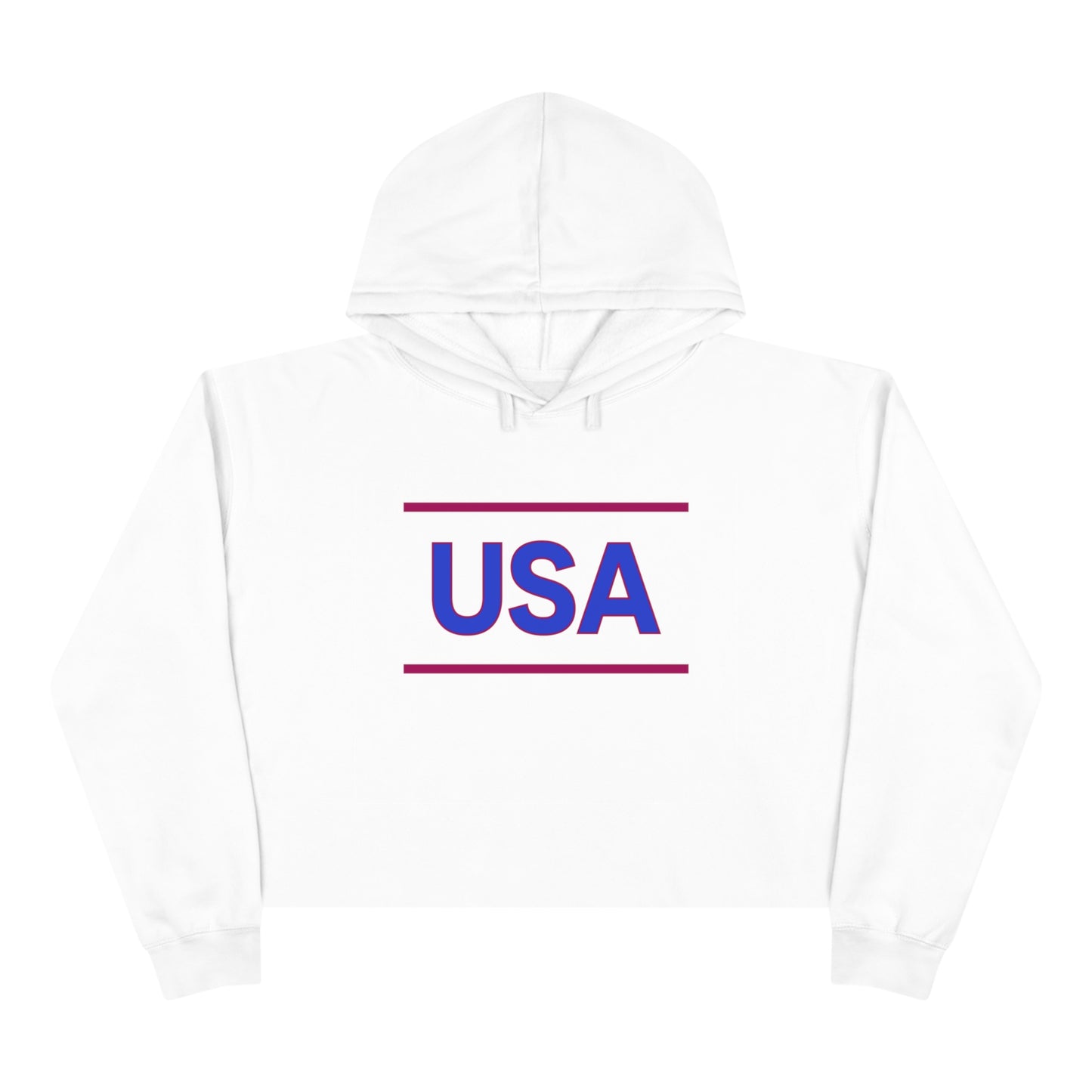 Crop Hoodie, USA collection