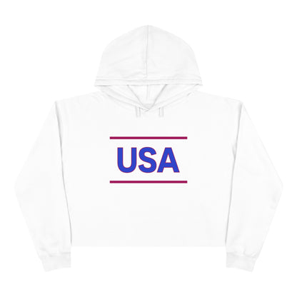 Crop Hoodie, USA collection