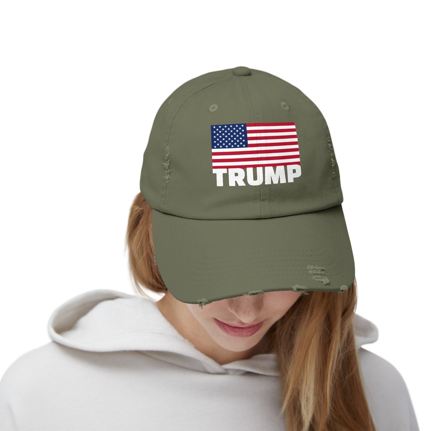 Distressed Cap Flag Collection (color options)