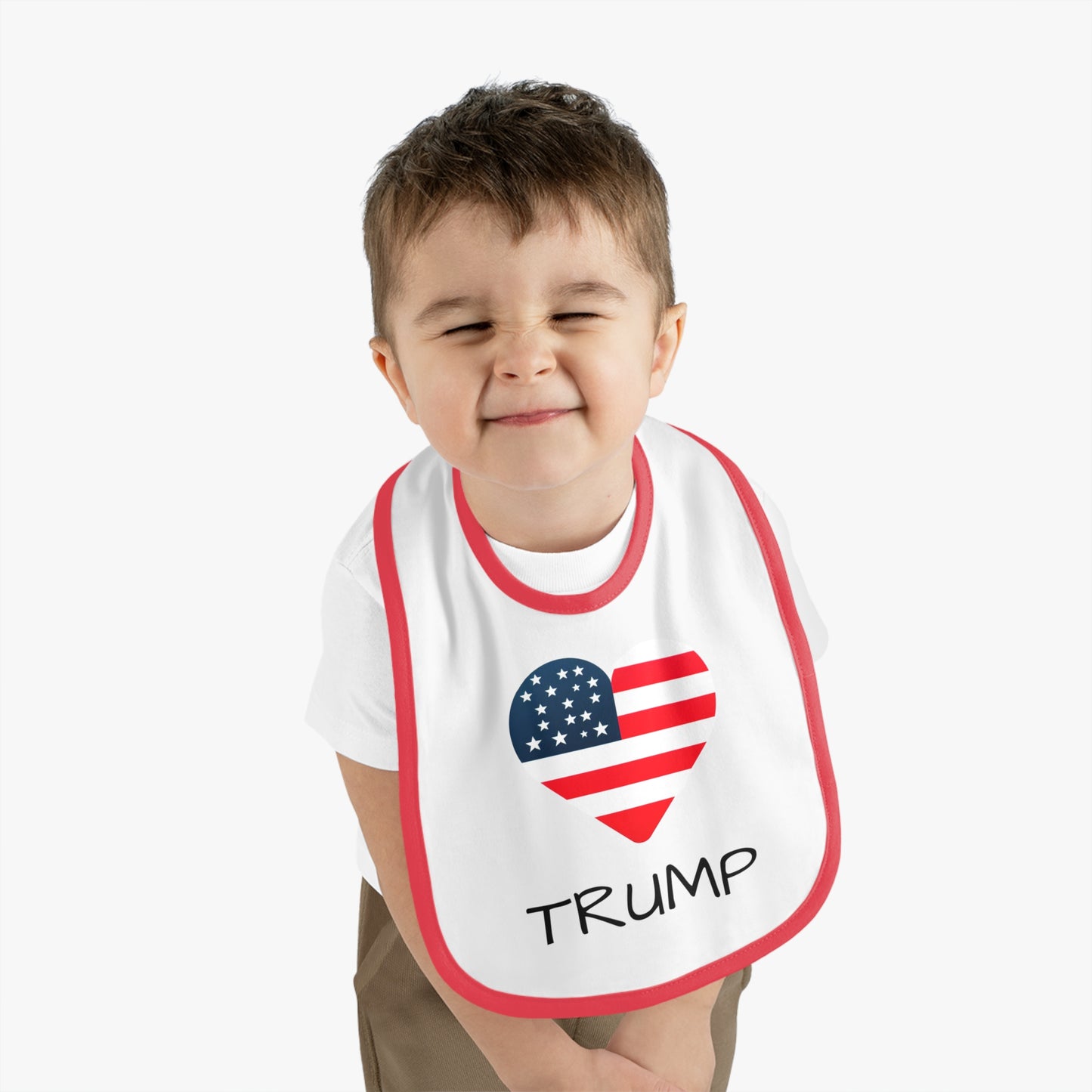 Baby Bib Heart Collection (color options)