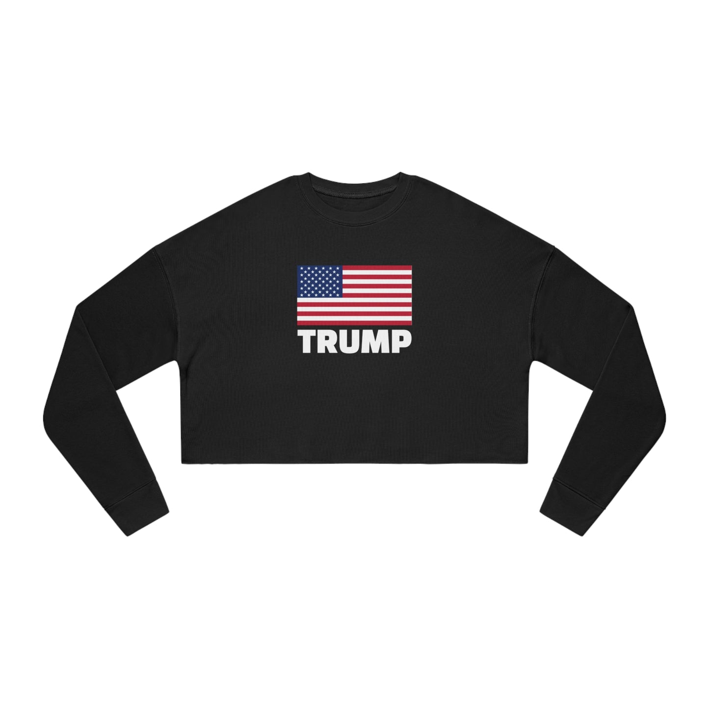 Women's Cropped Sweatshirt, Flag Collection