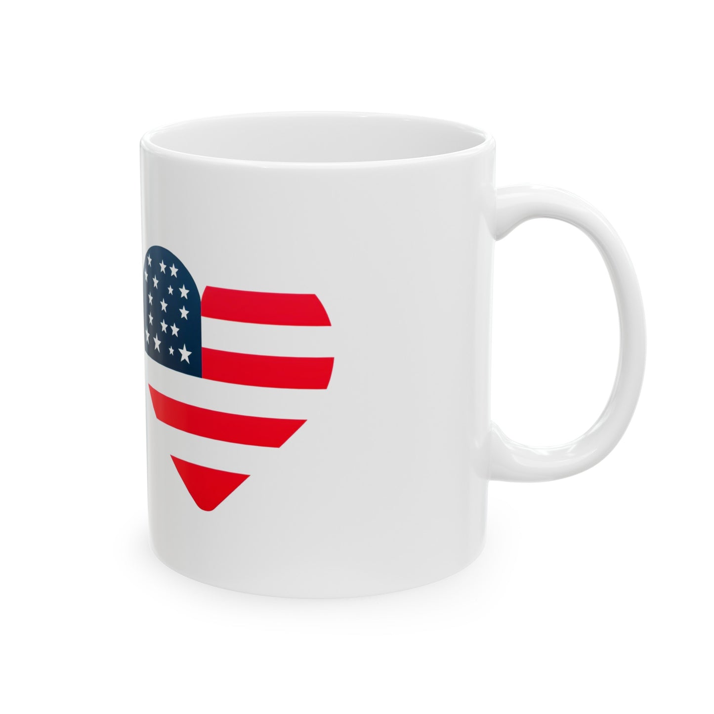 Ceramic Mug, Heart Collection