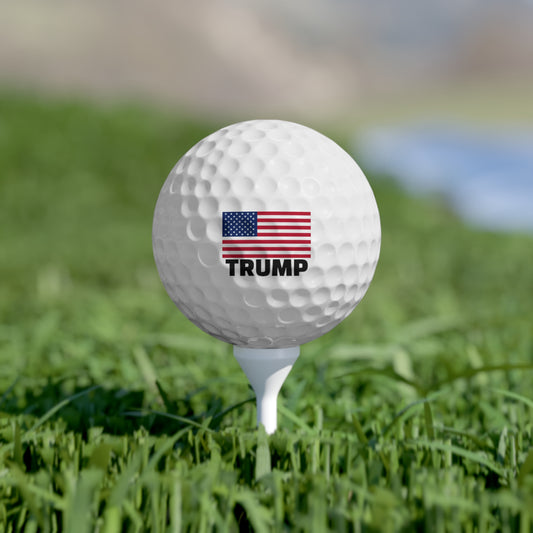 Golf Balls, 6pcs Flag collection