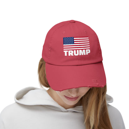 Distressed Cap Flag Collection (color options)