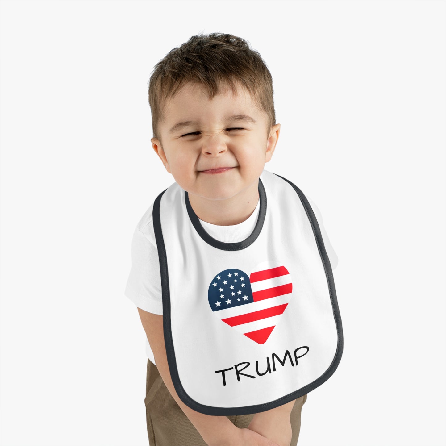 Baby Bib Heart Collection (color options)