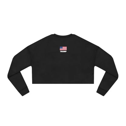 Women's Cropped Sweatshirt, USA Collection