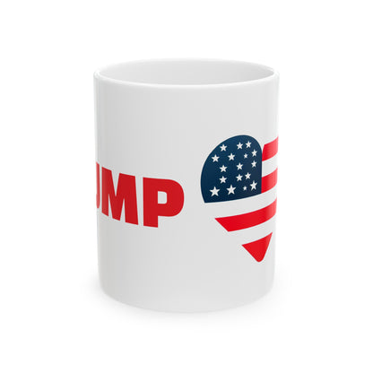 Ceramic Mug, Heart Collection