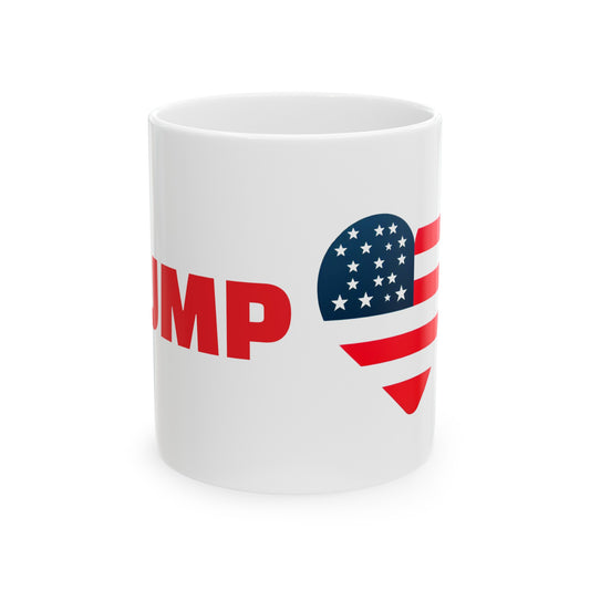 Ceramic Mug, Heart Collection