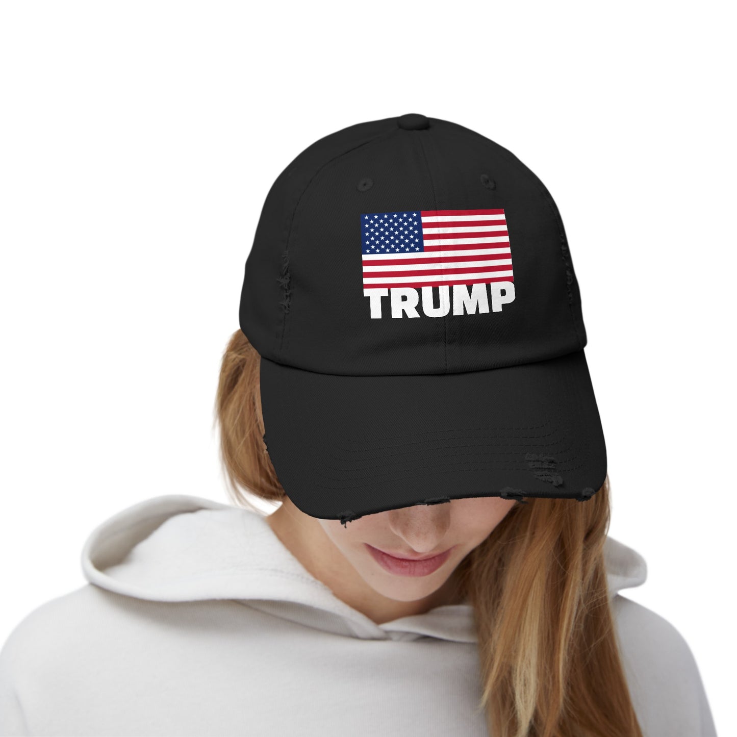 Distressed Cap Flag Collection (color options)